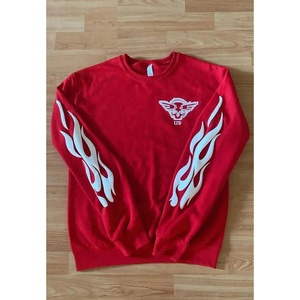 Sudadera Oversize con Estampado Puff, Logo 3D en Relieve, Cuello Redondo, Algodón, Estilo Urbano, Impresión Puff Personalizada, Venta al por Mayor - Product Image 1