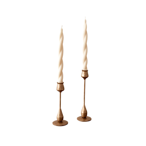 luxury tabletop accessory Handmade <b>Brass</b> <b>Candlestick</b> Holder With Hammered Texture For Home Decoration - Product Image 6