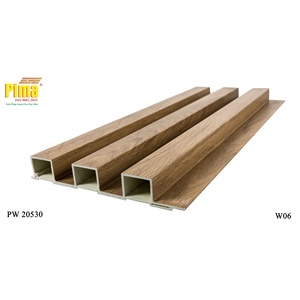 Panneaux de revêtement mural en PVC côtelé moderne, écologiques, imperméables, ignifuges et résistants à l'humidité pour usage commercial, domestique et de vente au détail - Product Image 6