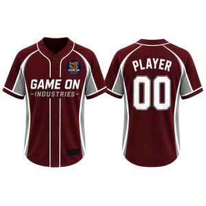 Camisetas de Béisbol para Hombre, Personalizadas al por Mayor, Transpirables, 100% Poliéster, de Alta Calidad, Cosidas, Edición Limitada - Product Image 5