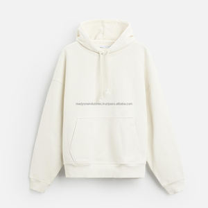 Hot New Heavyweight Oversize Pullover Hoodie para hombres Logotipo personalizado de alta calidad 100% algodón con capucha - Product Image 4