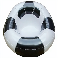 Ensemble de meubles de canapé Chesterfield gonflables en PVC de haute qualité durables et élégants pour la salle à manger, la cuisine et l'appartement.