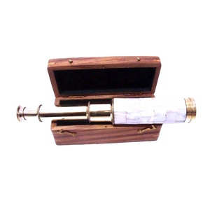 15 "cầm tay Antique Nautical Brass Kính thiên văn spyglass cho cuộc phiêu lưu và đi bộ đường dài hải lý Kính thiên văn với Pouch cho bán - Product Image 5