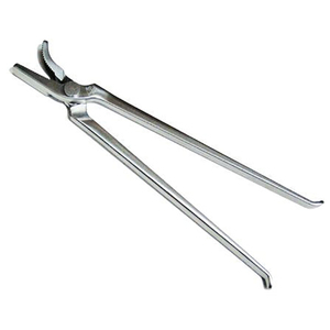 Handmade <b>Black</b> Veterinary Instrument with Firm Grip Straight Curved Jaw Hoof Clincher Farrier Tool Hoof <b>Trimmer</b> - Product Image 3
