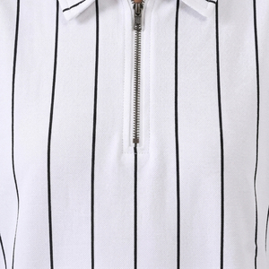 Camisa Oversize de Mujer, Sólida, Transpirable, Estilo Vintage, Manga Corta, Casual, Poliéster/Algodón, Hombros Caídos, para Verano - Product Image 4