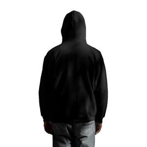 Sudadera con Capucha Estilo Ninja para Hombre, Ligera y Transpirable, Diseño en Relieve, Ajustable, Tejido de Algodón, Alta Calidad, Marca Privada - Product Image 4