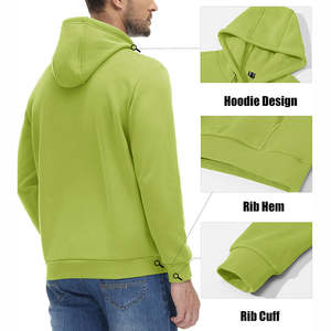 Sweat-shirts à capuche pour hommes, couleur unie, imprimés numériques de dessins animés, en Spandex/Polyester, séchage rapide, respirants, collection printemps, vente chaude - Product Image 3