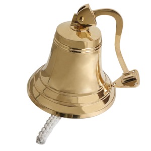 Campana Náutica de Latón para Decoración del Hogar y Jardín, Campana de Latón Premium para Barcos, Regalos, Templos y Decoración de Exteriores - Product Image 1