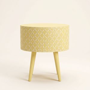 New Arrival Luxury Bone Inlay Handmade Solid Wood Bedroom Bedside Nightstand Table Premium Quality Modern Furniture - Product Image 2
