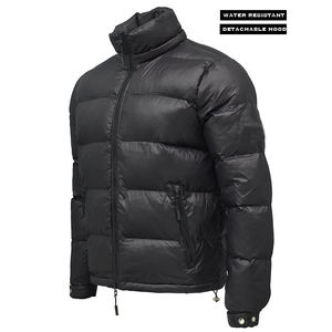Factory Direct Glossy Puffer Jacket Waterproof Winter Glossy Puffer Jacket Duck Down Full Zip Lightweight Fashion <b>Bubble</b> <b>Coat</b> - Product Image 5