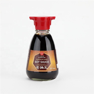 Salsa de Soja Oscura Líquida en Tambor de Plástico de 200L, Venta al por Mayor, Sin MSG, Concentrada, Halal, Grado Alimenticio, para Procesamiento de Alimentos - Product Image 4