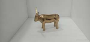 รูปปั้นสัตว์ทำมือเคลือบทองเหลืองสไตล์วินเทจ ของตกแต่งบ้าน วางบนโต๊ะ ราคาดีที่สุด - Product Image 2