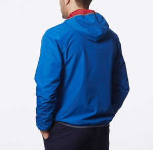 Impermeable con Capucha para Hombre, Lona de Color Sólido, Personalizado con Logotipo, Alta Calidad, Nuevo Modelo 2026, OEM - Product Image 2