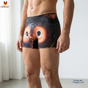 Özel Komik 3D Göz Baskılı Erkek Dikişsiz Nefes Alabilen Hızlı Kuruyan Anti-Bakteriyel <span class=keywords><strong>Boxer</strong></span> Külot Naylon Spandeks Yenilikçi Hediye OEM - Product Image 4