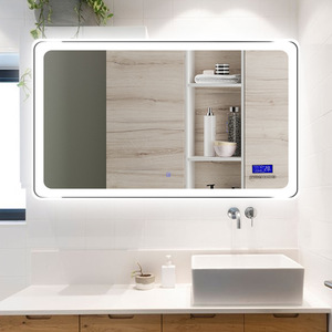 <span class=keywords><strong>Miroir</strong></span> <span class=keywords><strong>de</strong></span> <span class=keywords><strong>salle</strong></span> <span class=keywords><strong>de</strong></span> <span class=keywords><strong>bain</strong></span> intelligent moderne anti-buée rectangulaire avec éclairage LED tactile mural <span class=keywords><strong>pour</strong></span> hôtel - Product Image 6