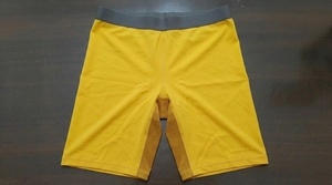 Shorts Unisex Verdes de Spandex y Poliéster, Secado Rápido, Transpirables, Elásticos en Cuatro Direcciones, Color Sólido, Corte Regular, para Todas las Temporadas - Product Image 3