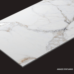 Carreaux de porcelaine sculptés de luxe, format 600x1200, grands carreaux pour sol et mur, pour salon, cuisine, salle de bain et intérieur commercial - Product Image 1