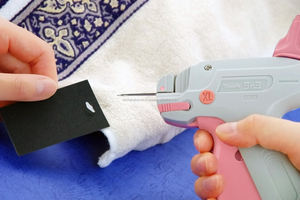 Juego de agujas de pistola de etiquetas japonesas, etiqueta de buena marca para ropa, herramienta de fijación fina, pistola de etiquetas, 503 XL Bano'k, 37mm, tamaños XL usados - Product Image 6