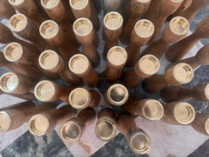 Portavelas de madera tallado a mano en bloque de madera | Arte del patrimonio | Paquete de 1 para artículo de decoración del hogar de Diwali - Product Image 5