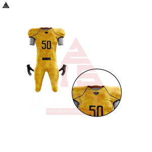 ชุดทีมมืออาชีพ ชุดอเมริกันฟุตบอล ชุดกีฬาผู้ชายที่สวมใส่สบาย แห้งเร็ว - Product Image 5