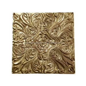 Premium Metal Furniture <b>Knobs</b> With Embossed Pattern Ideal for <b>Cabinets</b> Drawers & Dressers in Diverse Styles - Product Image 5