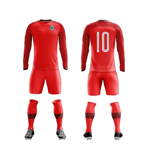 Nuevo Diseño de Uniforme de Fútbol con Impresión por Sublimación y Logotipo Personalizado, Uniforme de Fútbol para Entrenamiento y Ropa Deportiva - Product Image 4