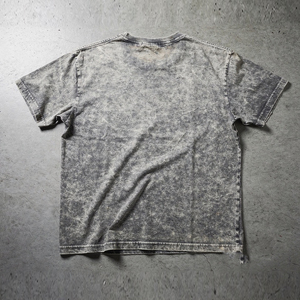 Men's O-Neck Tie Dye Wash T-Shirt Regular Fit 100% Cotton Washed Jersey Men Casual Tee Stone Washed TShirts Mens - Product Image 4