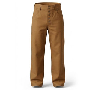 Classic Wear Civil War <b>Trouser</b> Canvas Vintage Inspired <b>Pattern</b> Breathable Lightweight Eco-Friendly Smooth Waistband Reinforced - Product Image 1
