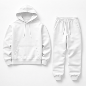 Ensemble sweat-shirt et pantalon de survêtement pour hommes - Options personnalisées directement du fournisseur d'usine - Product Image 5