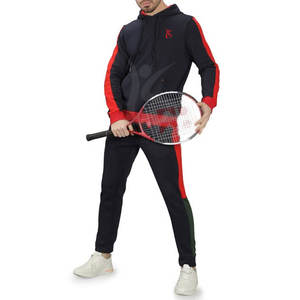 Chándal de Forro Polar para Hombre, Estilo Moderno y Transpirable, Corte Ajustado, Poliéster y Algodón, Liso - Product Image 5