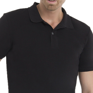 เสื้อโปโลสีดำ เสื้อยืดฤดูร้อน เสื้อแขนสั้น - Product Image 3