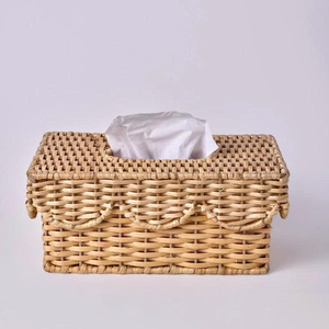Boîte à mouchoirs en rotin naturel sélectionnée, multi-formes, décorative, organisateur de meubles, du Vietnam, OEM ODM, vente en gros – Indispensable - Product Image 2