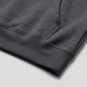 Sweat à capuche personnalisé avec broderie, logo 3D en relief, polyester/coton lourd 430GSM, unisexe, automne, coupe oversize, vente en gros - Product Image 3