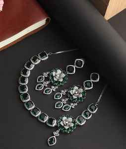 Joyería Americana para Mujer, Estilo Europeo Americano, Retro, de Moda, con Piedras Naturales, Étnica, para Bodas y Fiestas, Collar - Product Image 5