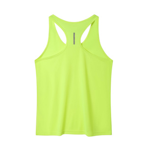 Camisetas sin mangas deportivas para hombre al por mayor, con cuello en V, estampado de rayas reflectantes, de secado rápido, transpirables y que absorben el sudor. - Product Image 2