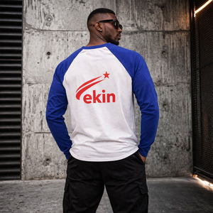 เสื้อคอจีนแขนยาวทรงโอเวอร์ไซส์ ผ้าทวิลล์ 360 กรัม ซักฟอกแบบกรด ตกแต่งด้วยคริสตัล พร้อมสกรีนโลโก้ตามสั่ง - Product Image 4