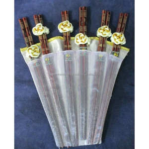 Palillos de madera hechos a mano con acabado suave | Palillos duraderos, lavables y reutilizables para cajas Bento y comidas asiáticas - Product Image 3