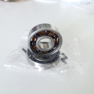 ตลับลูกปืนเซรามิกไฮบริดความเร็วสูง ความแม่นยำสูง ขนาด 8*22*7 มม. ระยะห่าง C3 โครงสร้างร่องลึก รุ่น 608 - Product Image 2