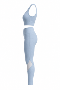 Conjunto de yoga de alto rendimiento para mujer, bra deportivo que absorbe la humedad, leggings de fitness, proveedor y fabricante de conjuntos de yoga - Product Image 4