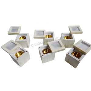 Incrustation d'os élégant Mubkhar / Bakhoor brûleur avec incrustation de nacre encensoir fait main pour la revente à Dubaï et en Corée du Sud à le prix le plus bas - Product Image 3