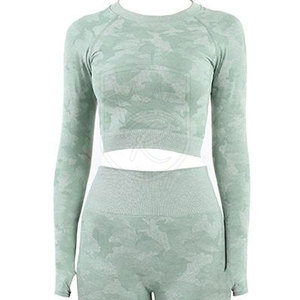 Ensemble deux pièces côtelé léger et confortable pour femme, en tissu extensible doux, coupe décontractée, style décontracté, couleur unie sur le devant - Product Image 6