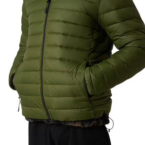 Blousons matelassés pour hommes, vêtements d'extérieur isolés pour l'hiver, séchage rapide, logo frontal personnalisable, marque en gros - Product Image 2