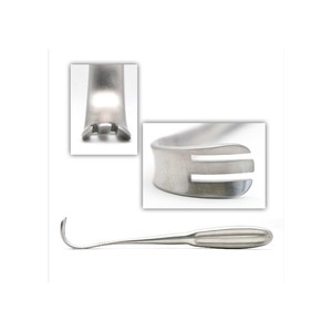 Retractor Pulmonar Semb, Totalmente de 9.25 pulgadas (24.8 cm), Hoja de 1-5/8 pulgadas x 1 pulgada (4.1 cm x 2.4 cm), ZETOMEDPRO - Product Image 5