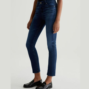 Women's Sexy Fashionable High-Waisted Baggy Cotton Skinny Jeans Comfortable <b>Stretch</b> Casual <b>Denim</b> Pants Breathable Rhinestone - Product Image 4