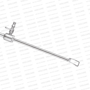 Cánula Endoscópica Fenestrada para Frente con Válvula de Retención Única de 5mm, Instrumentos de Cirugía Plástica Endoscópica de Acero Inoxidable de Vaslcare - Product Image 4