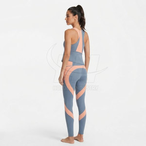 Vêtements de sport respirants de qualité supérieure pour femmes, ensembles de yoga pour entraînement de yoga, course à pied et activités de fitness. - Product Image 3