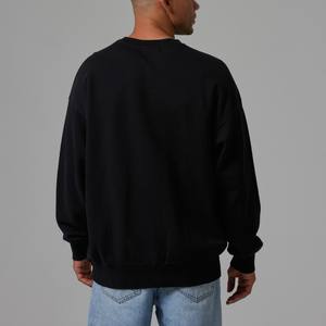 Sweat-shirt col rond épais tendance pour homme, 380 GSM, en molleton de coton, pull-over, OEM ODM, fournisseur en gros d'usine de sweats à capuche - Product Image 4