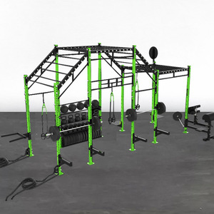 Barras de mono con recubrimiento en polvo para gimnasio, barra de dominadas para exteriores, plataforma para sentadillas - Product Image 2