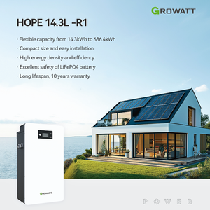 ชุดอุปกรณ์ครบชุด Growatt 10KW อินเวอร์เตอร์พลังงานแสงอาทิตย์แบบไฮบริด พร้อมระบบกักเก็บพลังงานด้วยแบตเตอรี่ลิเธียมและแผงโซลาร์เซลล์ - Product Image 4