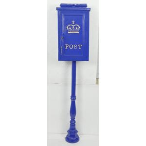 Ground <b>Mount</b> Metal LA Postes Yellow Coated Mailbox With Pillar Stand Ground <b>Mount</b> Water Resistance <b>Post</b> <b>Box</b> Wholesale Price - Product Image 5